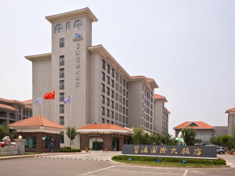 Luxury Blue Horizon Hotel Dongying Exteriör bild