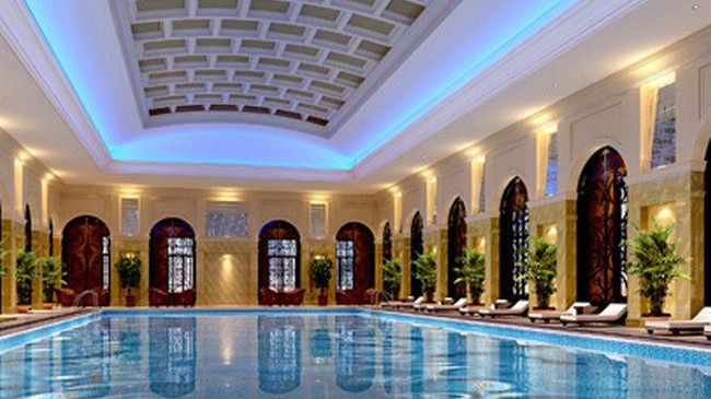 Luxury Blue Horizon Hotel Dongying Bekvämligheter bild
