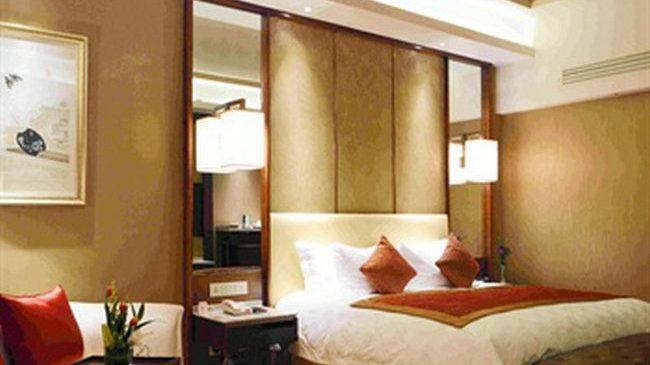 Luxury Blue Horizon Hotel Dongying Rum bild