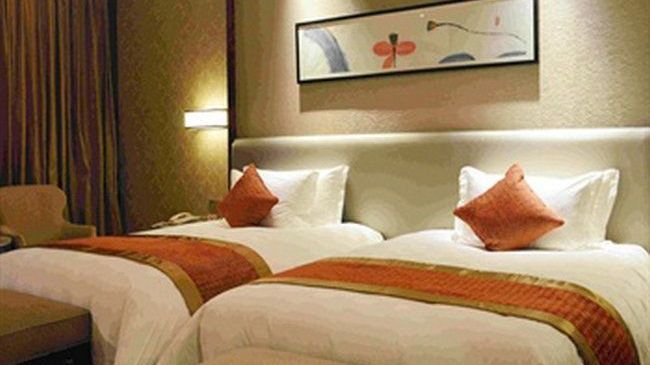 Luxury Blue Horizon Hotel Dongying Rum bild