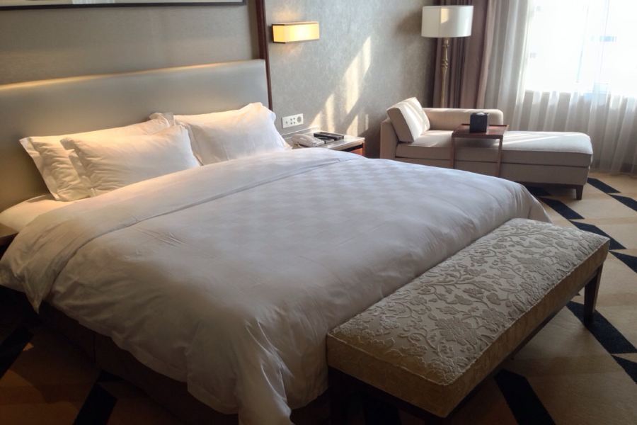 Luxury Blue Horizon Hotel Dongying Exteriör bild