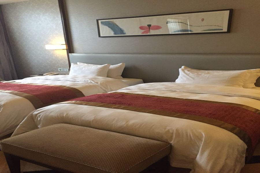 Luxury Blue Horizon Hotel Dongying Exteriör bild